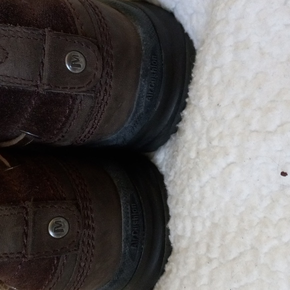 Merrell Palvai Mens Size 11 Hiking Shoes Espresso Suede Leather Waterproof - Picture 8 of 8